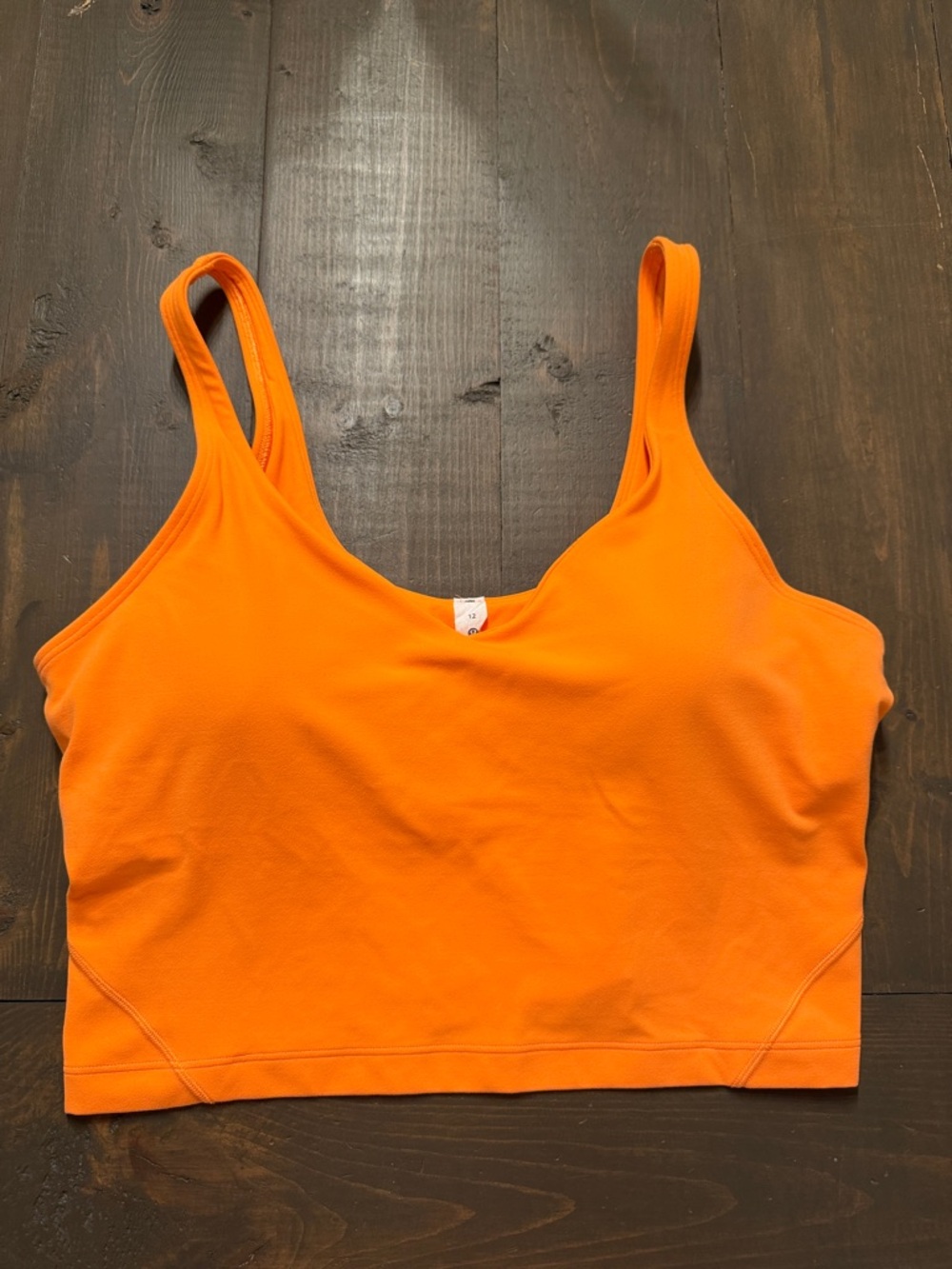 Lululemon Align Tank Top Orange Size 12
